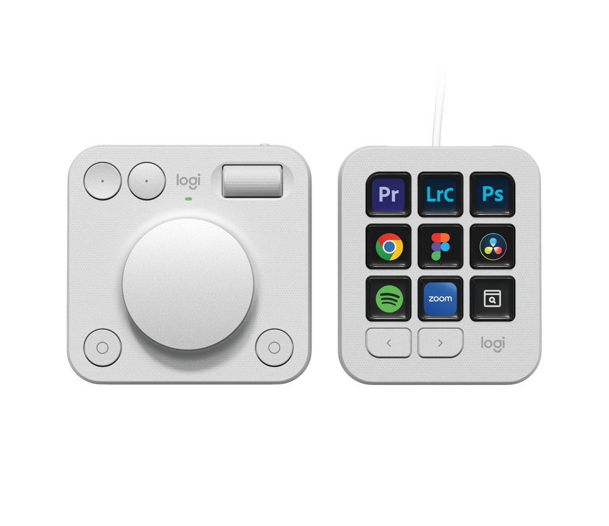 MX Creative Console - Pale Grey