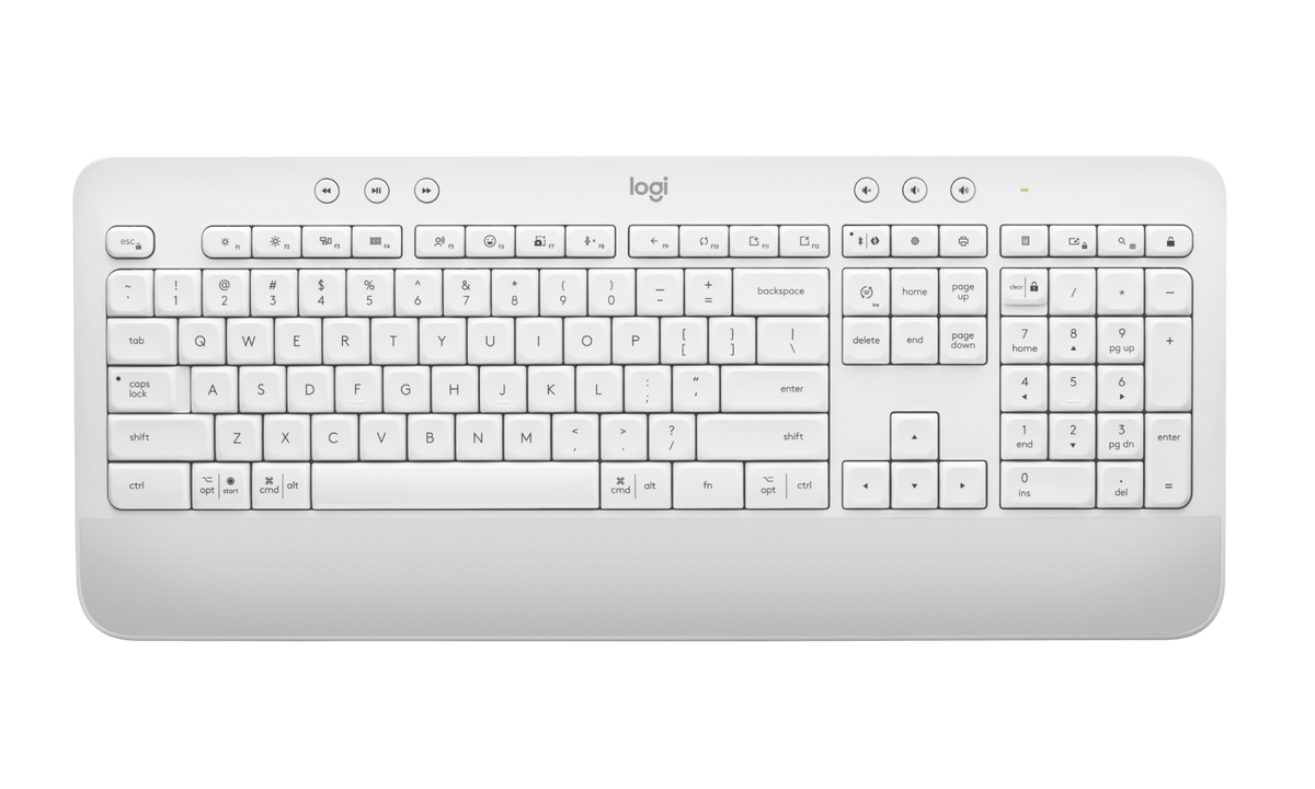 Signature K650 - Off-white - English US (QWERTY)