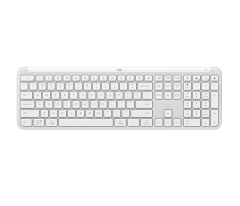 Signature Slim Keyboard K950 - Off-white - English US (QWERTY)