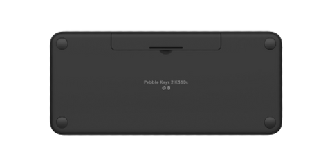 Pebble Keys 2 K380s - Tonal Graphite - English US (QWERTY)